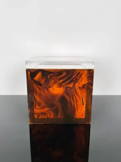 Italienischer Eiskübel in Schildpatt-Optik, 1970er