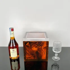 Italienischer Eiskübel in Schildpatt-Optik, 1970er