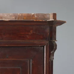 Italienischer Kleiderschrank aus Nussholz und Pappel