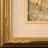 Italienischer Künstler, Landschaft, 1970, Öl auf Leinwand