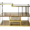 Italienischer Konsolentisch aus Chrom & Glas von Serantoni & Arcangeli, 1970er