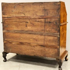 Italienischer Louis XV Sekretär aus Nussholz, 18. Jh.