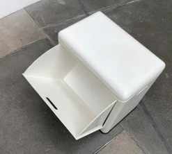 Italienischer Mid-Century Space Age Wäschekorb, 1960er