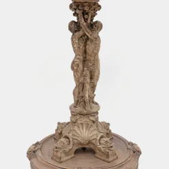 Italienischer Neorenaissance Terrakotta Brunnen, Toskana, Frühes 19. Jh.
