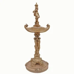 Italienischer Neorenaissance Terrakotta Brunnen, Toskana, Frühes 19. Jh.
