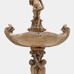 Italienischer Neorenaissance Terrakotta Brunnen, Toskana, Frühes 19. Jh.