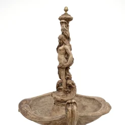Italienischer Neorenaissance Terrakotta Brunnen, Toskana, Frühes 19. Jh.