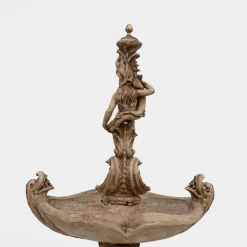Italienischer Neorenaissance Terrakotta Brunnen, Toskana, Frühes 19. Jh.