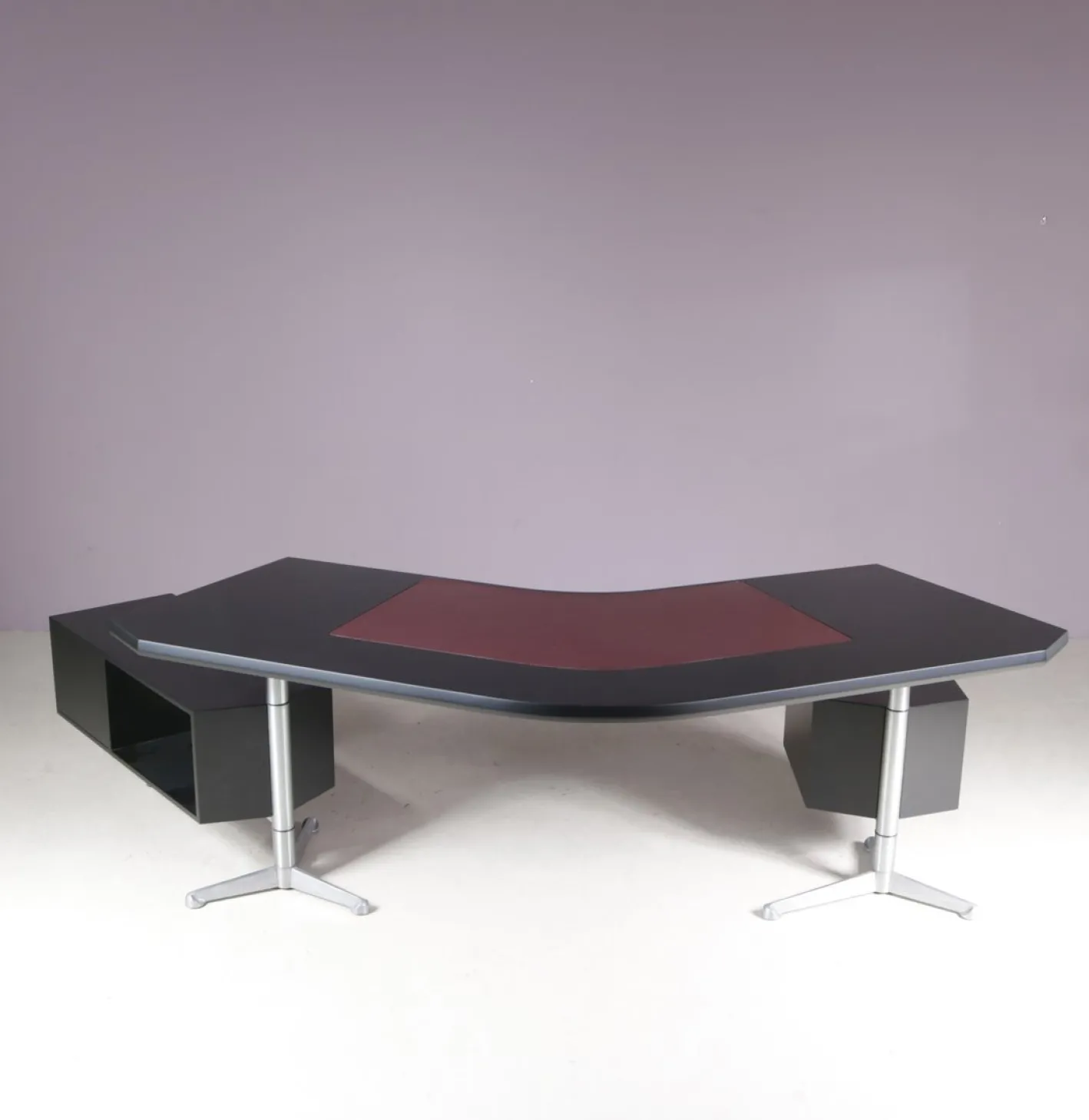 Italienischer Schreibtisch von Osvaldo Borsani für Tecno, Milan, 1950er