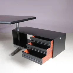 Italienischer Schreibtisch von Osvaldo Borsani für Tecno, Milan, 1950er