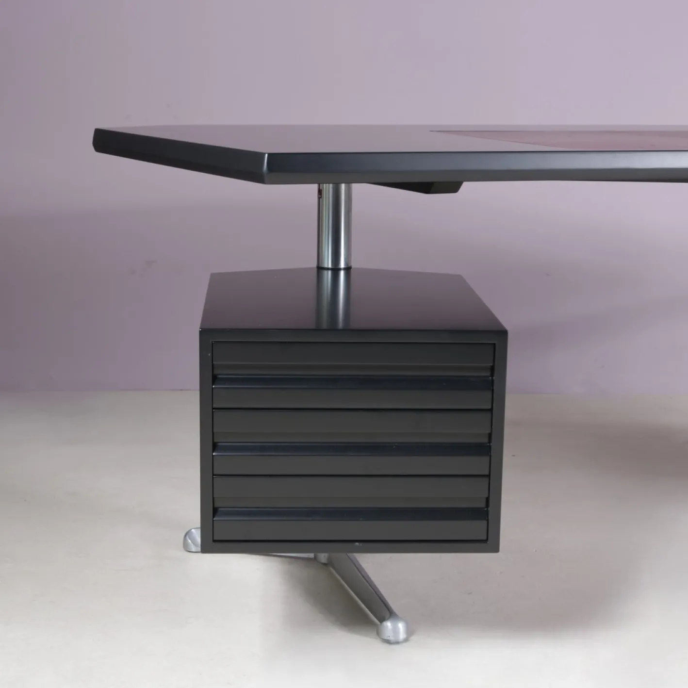 Italienischer Schreibtisch von Osvaldo Borsani für Tecno, Milan, 1950er