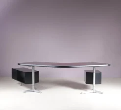 Italienischer Schreibtisch von Osvaldo Borsani für Tecno, Milan, 1950er