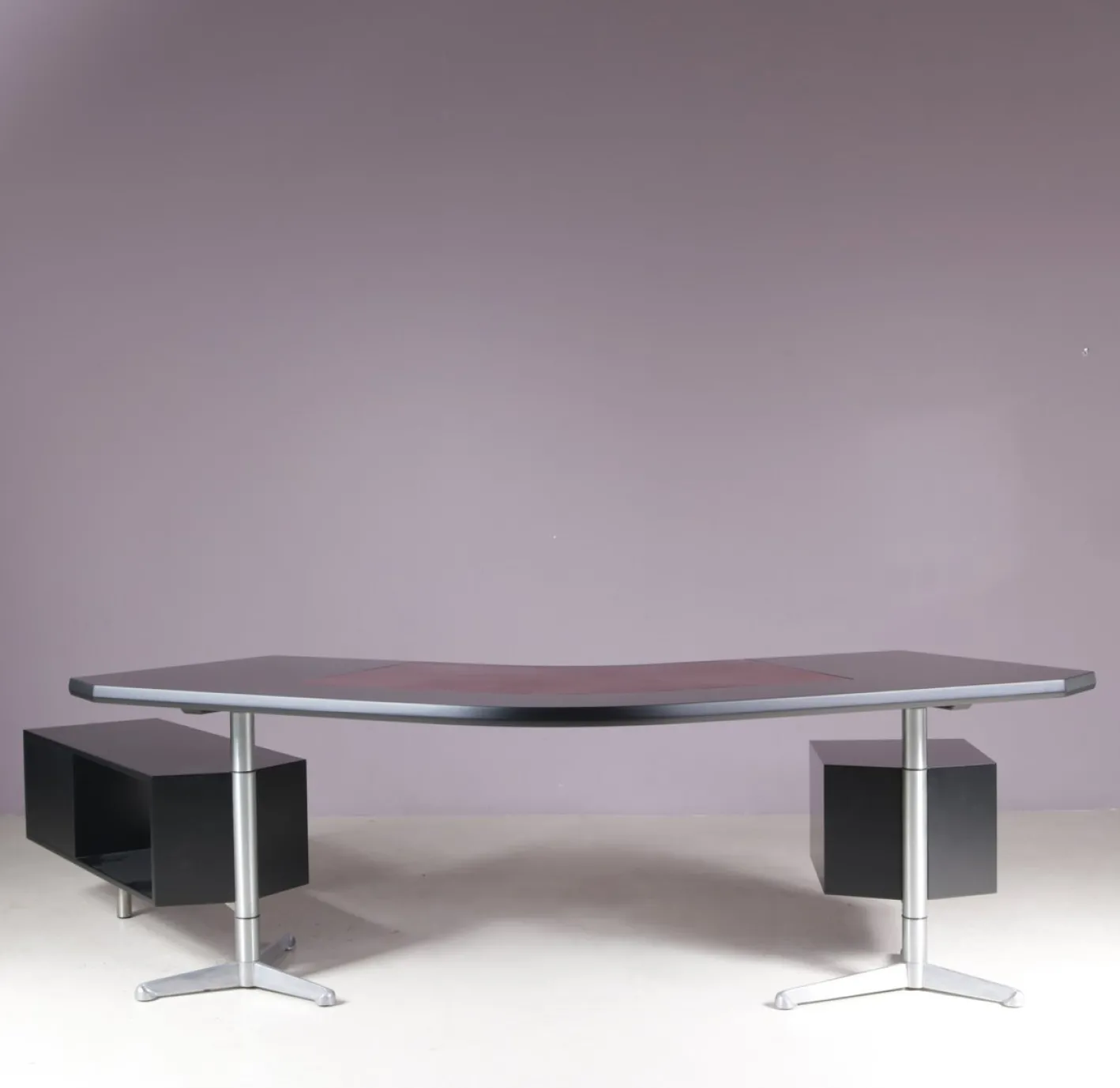 Italienischer Schreibtisch von Osvaldo Borsani für Tecno, Milan, 1950er