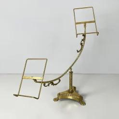 Italienischer Tischständer im Empire-Stil aus Messing und Bronze, Frühe 1900er
