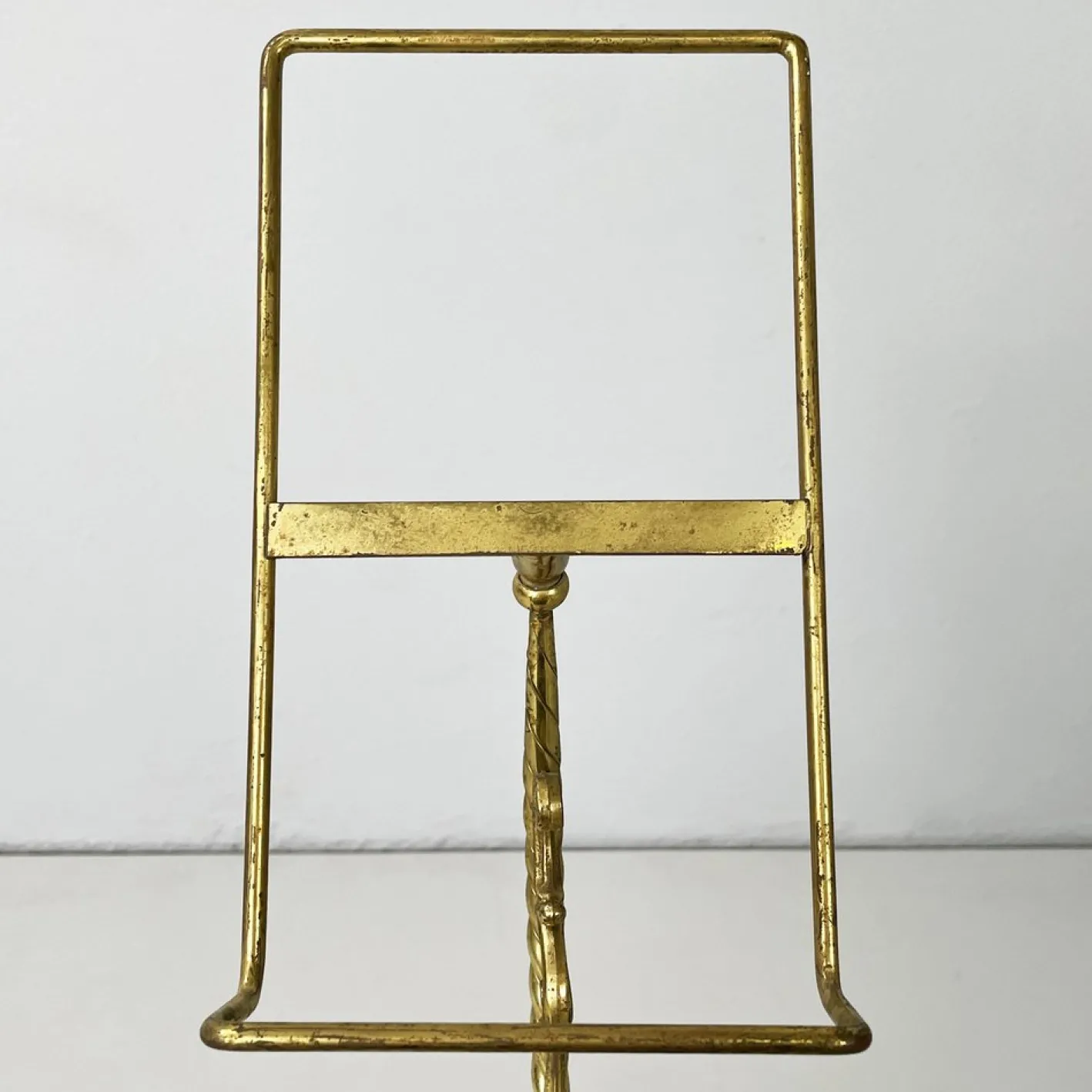 Italienischer Tischständer im Empire-Stil aus Messing und Bronze, Frühe 1900er
