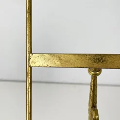 Italienischer Tischständer im Empire-Stil aus Messing und Bronze, Frühe 1900er