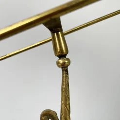 Italienischer Tischständer im Empire-Stil aus Messing und Bronze, Frühe 1900er