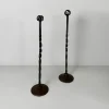 Italienischer Türstopper aus Schmiedeeisen im 19. Jh., 1930er, 2er Set
