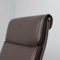Italienischer Una Leder Bürostuhl von ICF, 1990er
