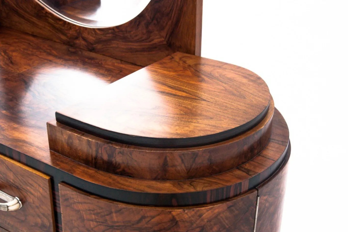 Italienischer Vintage Art Deco Frisiertisch, 1920er