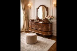 Italienischer Vintage Art Deco Frisiertisch, 1920er
