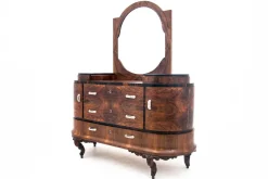 Italienischer Vintage Art Deco Frisiertisch, 1920er