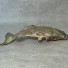 Italienischer Vintage Fisch Serviettenhalter aus Metall, 1970er