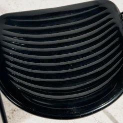 Italienischer Vintage Klappstuhl aus Metall, 1980er