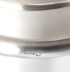 Italienischer Vintage Servierteller aus versilbertem Metall von Lino Sabattini, 1970er