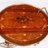 Italienischer Vintage Sorrento Servierwagen mit Intarsien, 1960