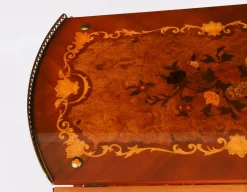 Italienischer Vintage Sorrento Servierwagen mit Intarsien, 1960