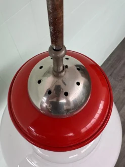 Italienischer Vintage Space Age Kronleuchter aus Glas & Metall von Mazzega, 1970er