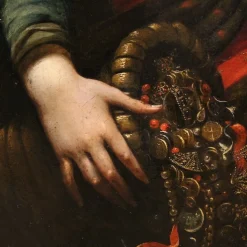 Italienisches Allegory of Magnificence Ölgemälde auf Leinwand, 17. Jh