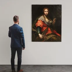Italienisches Allegory of Magnificence Ölgemälde auf Leinwand, 17. Jh