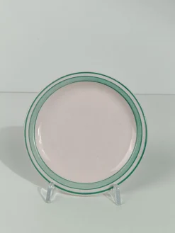 Italienisches Art Deco Teeservice aus Weißer & Tiffany Grüner Majolika von Richard Ginori, 1930er, 10 . Set