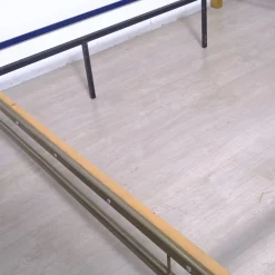 Italienisches Doppelbett aus Messing aus den 1970er