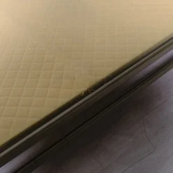 Italienisches Doppelbett aus Messing aus den 1970er