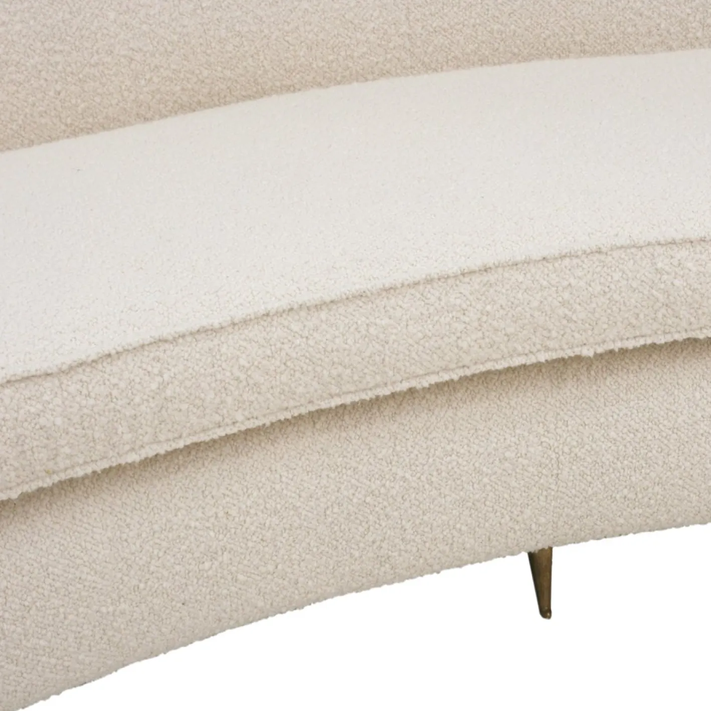 Italienisches geschwungenes Sofa