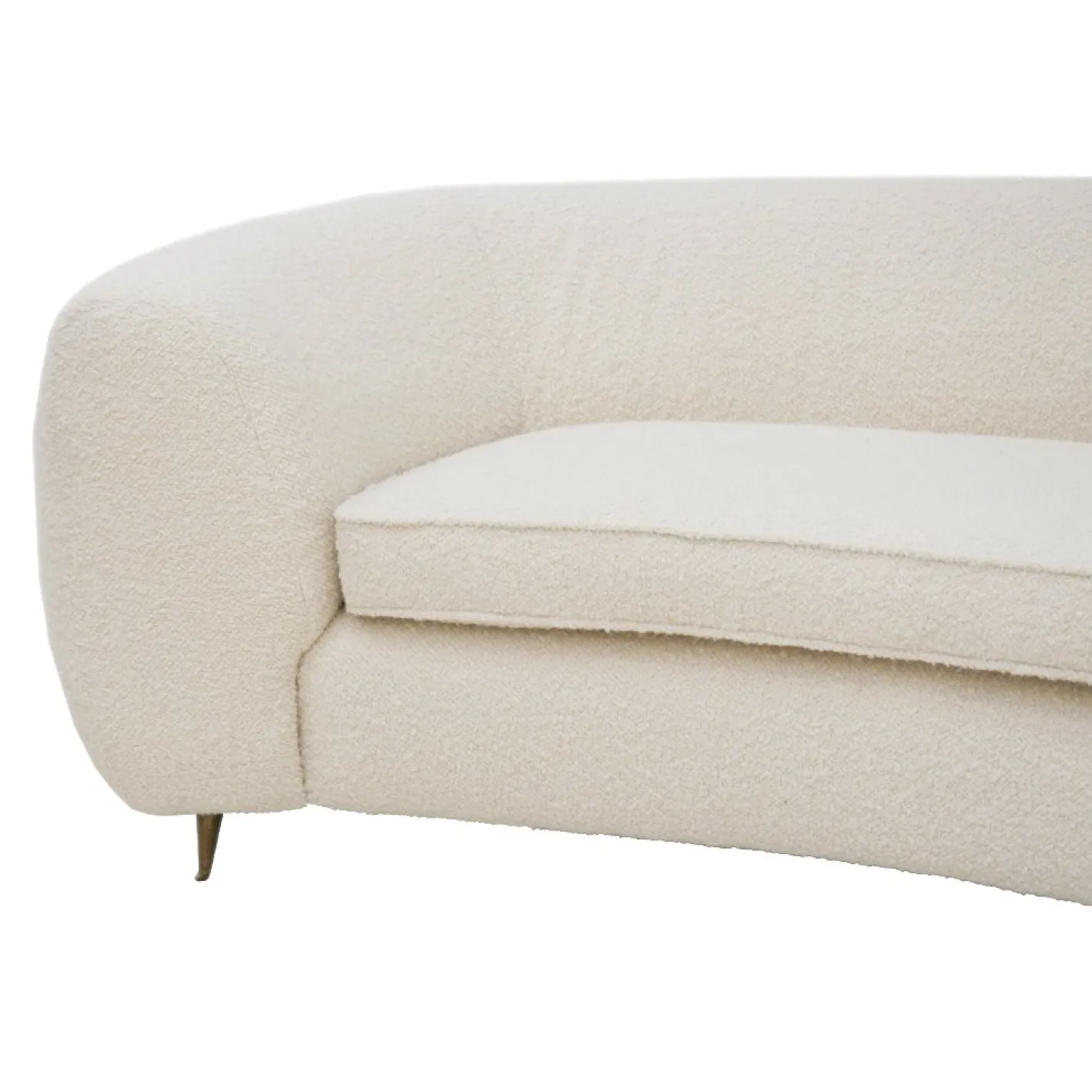 Italienisches geschwungenes Sofa