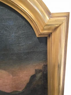 Italienisches Ölgemälde auf Leinwand, 1690er, gerahmt
