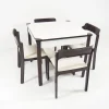 Italienische Spieltische & 4 Stühle Set von Gio Ponti für Fratelli Reguitti, 1972