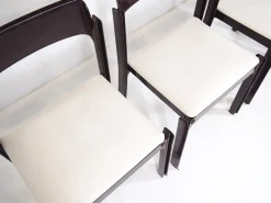 Italienische Spieltische & 4 Stühle Set von Gio Ponti für Fratelli Reguitti, 1972