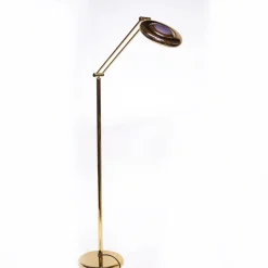 Italienische Stehlampe aus Messing von Relco, 1980er