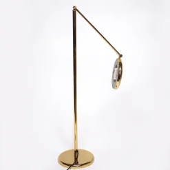 Italienische Stehlampe aus Messing von Relco, 1980er