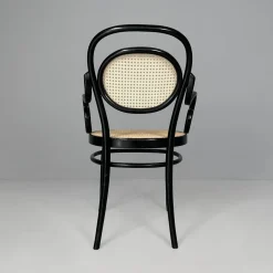 Italienische Stühle aus Stroh und Holz für Sautto und Liberale, 1930er, 6er Set