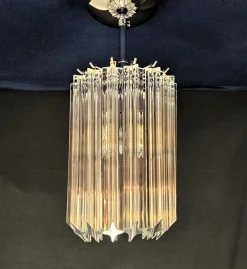 Italienische Vintage Deckenlampe aus Muranoglas, 1970er