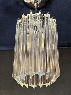 Italienische Vintage Deckenlampe aus Muranoglas, 1970er