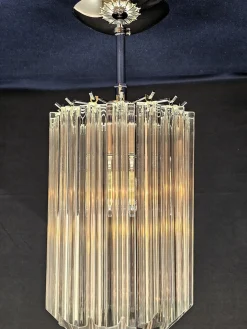 Italienische Vintage Deckenlampe aus Muranoglas, 1970er