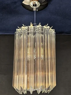 Italienische Vintage Deckenlampe aus Muranoglas, 1970er