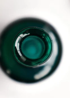 Italienische Vintage Flasche aus Kunstglas von Gio Ponti für Venini, 1950er
